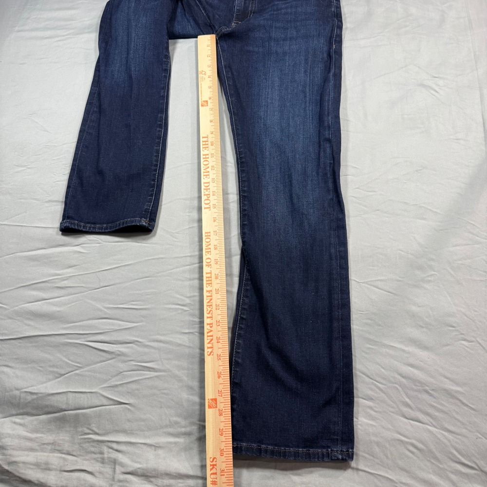 Mavi Zach Straight Leg Mens Jeans Dark Wash Indigo Blue 30x32 (29x30) Stretch - Picture 6 of 11